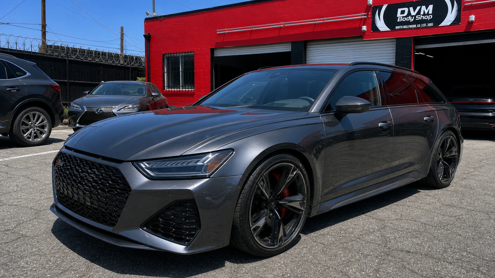 RS 6 Avant repair case